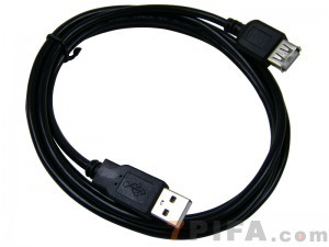 1.8米黑色AM/AF USB2.0延长线批发指南 深圳商易电脑配件批发网的专业选择
